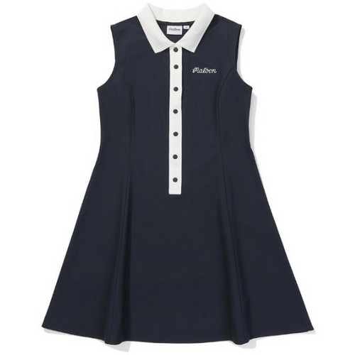 말본골프 버튼업 슬리브리스 원피스 M5322POP11NVY이미지입니다. 누르면 해당 게시물로 새창이동합니다.