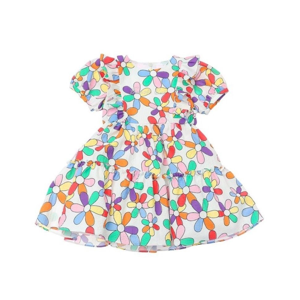 프렌치캣 백 멀티 플라워 프릴 OP Q52DBO100W