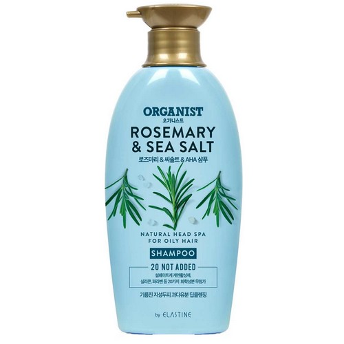 오가니스트 로즈마리 앤 씨솔트 딥클렌징 샴푸 500ml (2개)_이미지