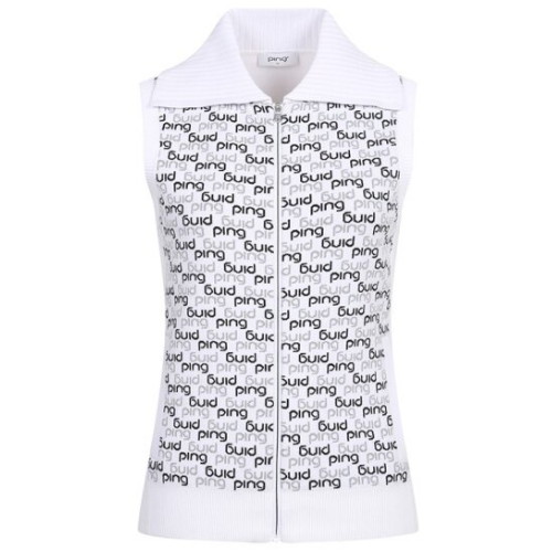 핑 집업니트 베스트 121C3SV153 (WH, 화이트)_이미지