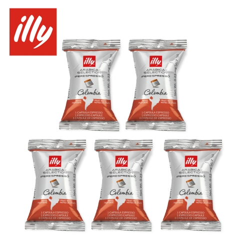 일리 콜롬비아 싱글플로우팩 캡슐커피 50캡슐_이미지