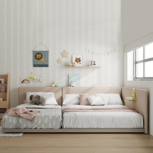 한샘 스테디2 하이 한쪽가드형 패밀리침대 SS+Q