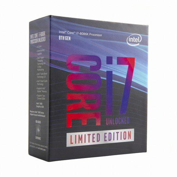 ���� �ھ�i7-8���� 8086K (Ŀ�Ƿ���ũ)