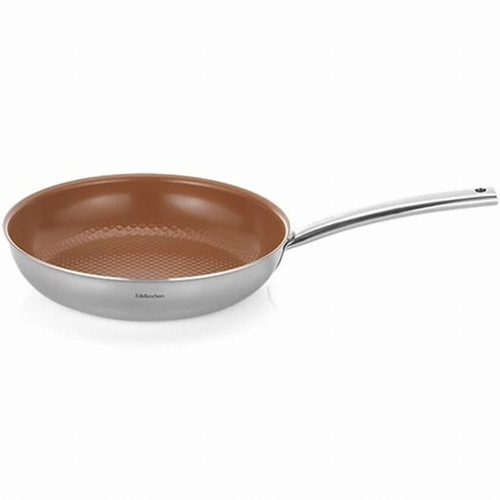 에델코첸 통3중 이지프리즘 스텐 프라이팬 (코퍼 세라믹 엠보) (28cm)_이미지