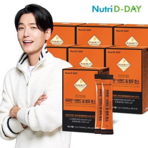 더베이글 뉴트리디데이 프리미엄 카무트 브랜드 밀 효소 30포 (7개)_이미지