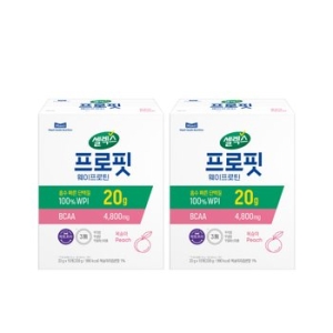 셀렉스 프로핏 웨이프로틴 복숭아 스틱 33g 10포