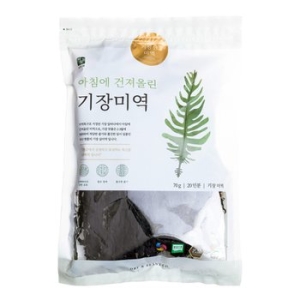 아침에 건져올린 기장미역 70g