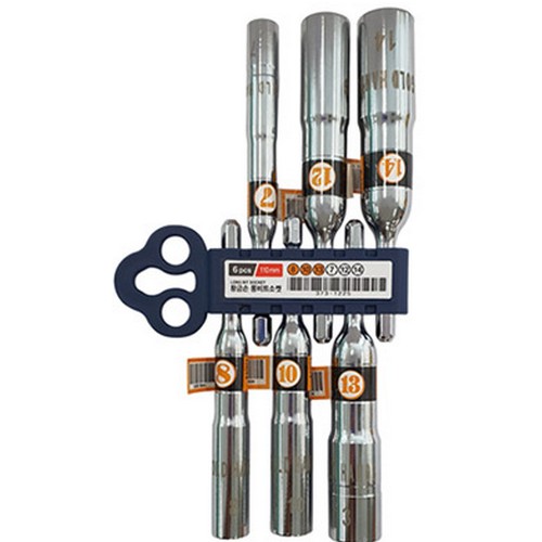 황금손 롱비트소켓 홀더 세트 LBS06S (6pcs)_이미지