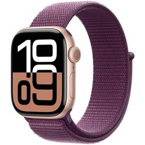 APPLE 워치 시리즈10 42mm Cellular 로즈골드 알루미늄 (스포츠루프)_이미지