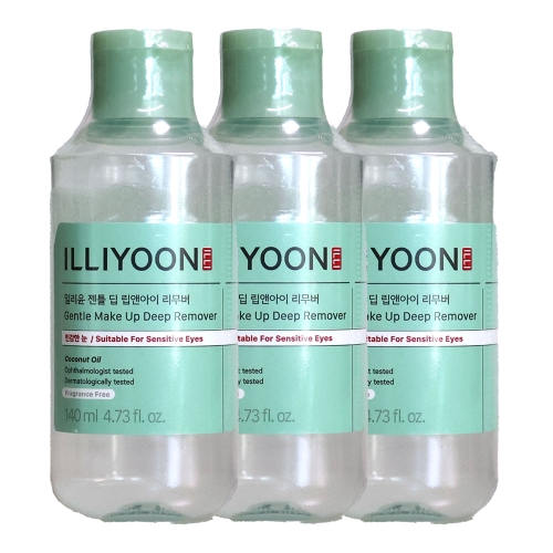 일리윤 젠틀 딥 립앤아이 리무버 140ml (3개)_이미지