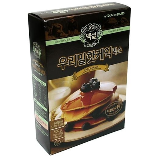 백설 우리밀핫케익믹스 500g (1개)_이미지