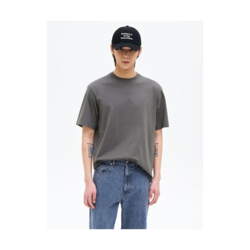 에잇세컨즈 수피마 코튼 반팔티 카키 425242LY4H 542102_이미지