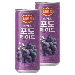 스퀴즈 포도 에이드 240ml x 30입