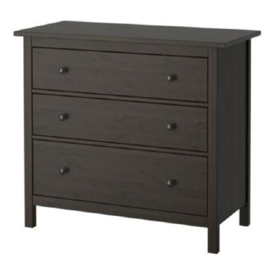 이케아 HEMNES 3단 서랍장 1080_이미지
