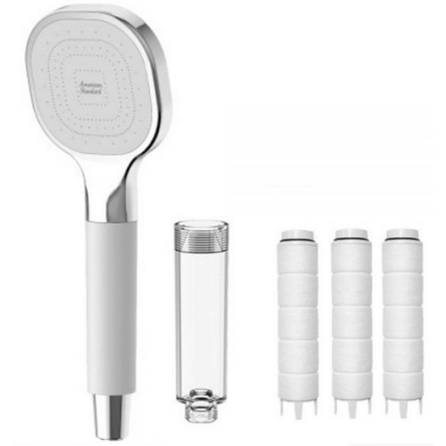 아메리칸스탠다드 스마트 필터샤워기 (투명 손잡이+바디필터 3개)_이미지