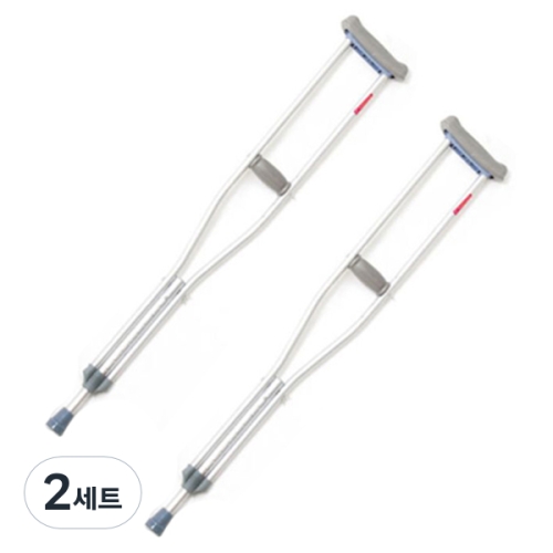 혜성 알루미늄 원스닥 목발 소형 (2개)_이미지