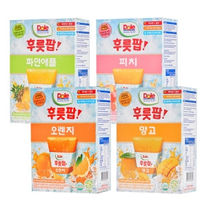 돌(Dole) Dole 돌 Dole 후룻팝 애플캐럿 피치 망고 오렌지 각1박스총32입