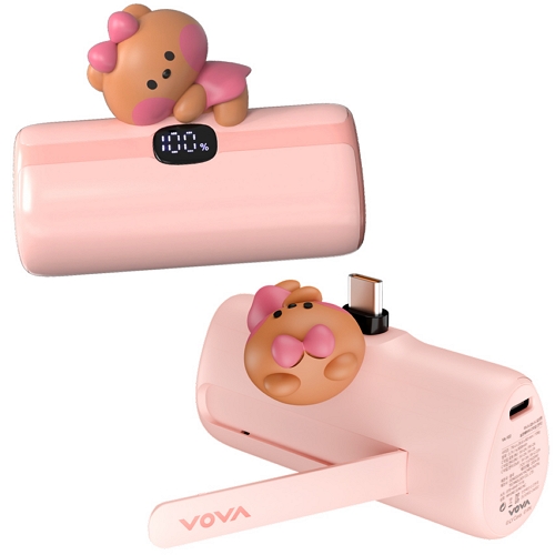 보바 라인프렌즈 미니니 20W 도킹형 보조배터리 VA-102 4800mAh (C타입)_이미지