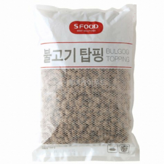 에쓰푸드 에스푸드 불고기탑핑 1kg 2개
