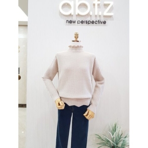  Ab.f.z 넥 뽀글 잔골지 니트_ABT4GW58 상품이미지
