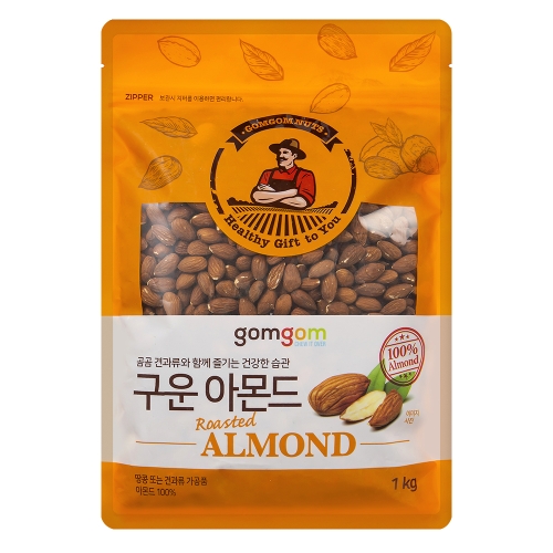 곰곰 구운 아몬드 1kg (1개)