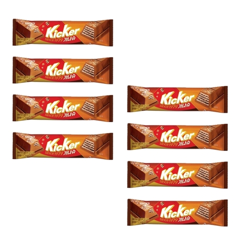 크라운제과 키커바 가나슈 28g (8개)_이미지