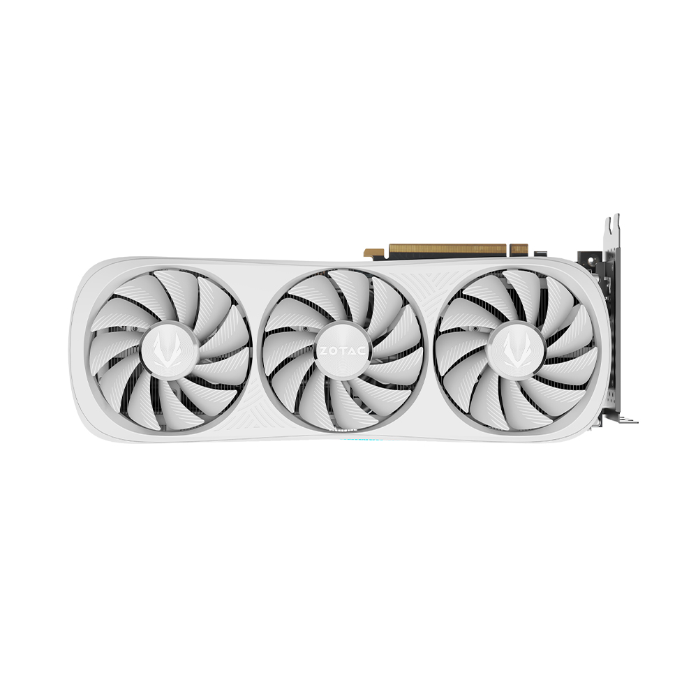 ZOTAC GAMING 지포스 RTX 4070 Ti SUPER Trinity OC D6X 16GB White_이미지