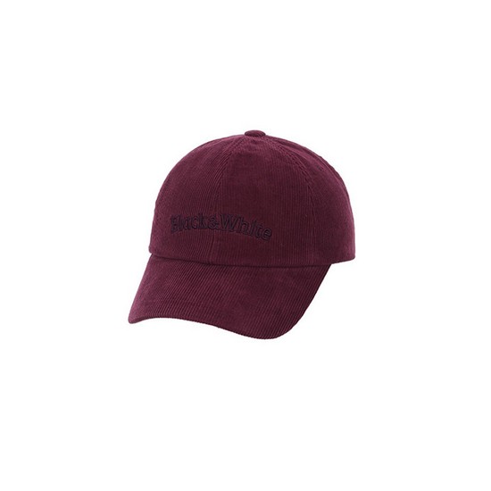 마크앤로나 코듀로이 기본 볼캡 8416GBAC_WINE_이미지