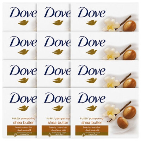 유니레버 도브 시어버터 뷰티 바 100g (12개)