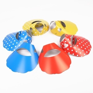 [불명] 메리팡 종이모자 50개입 종이썬캡 일회용모자 야구장응원도구