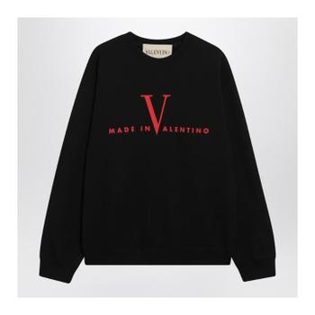 발렌티노 블랙 메이드인 스웻셔츠 8V3MF28RBCU/XM_VALE-0NR_323-S