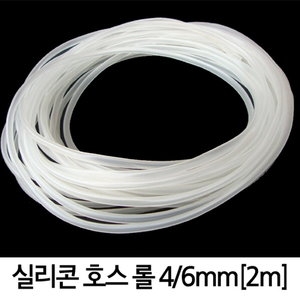 모나코올리브 실리콘 호스 2m  내경 4mm-외경 6mm_이미지