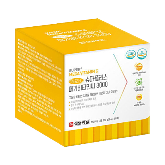 일양약품 하모네 슈퍼플러스 메가비타민씨 3000 90포 (3개)_이미지