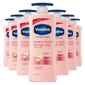 유니레버 바세린 인텐시브 케어 헬씨 핸드 앤 스트롱거 네일 로션 600ml (7개)