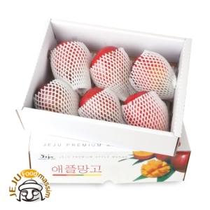 삼다명품 제주 애플망고 4~6과 2kg [1개]