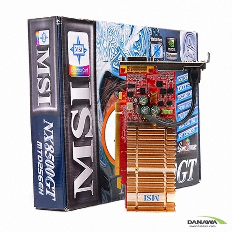 MSI 지포스 8500GT NX8500GT-MTD256EH 256MB HDMI LP 웨이코스_이미지