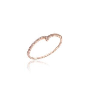 이랜드 로이드 듀 풀스톤 콜렉트링 14K Gold 반지 LRS21083G