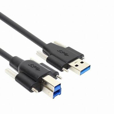 강원전자 NETmate USB3.0 AM(Lock)-BM(Lock) 케이블 CBL-PD302SS