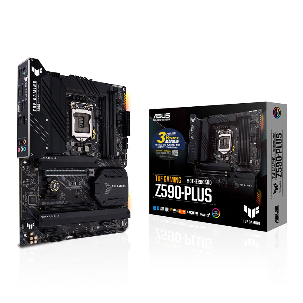 ASUS TUF Gaming Z590-PLUS 인텍앤컴퍼니