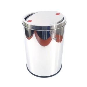 동북 스텐 스윙 휴지통 16L