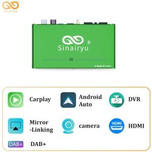 아우디 무선 카플레이 안드로이드 자동 DAB DVR HDMI A3 A4L A5 Q2L Q5L Q7 MIB 2014-2021 미러 ..