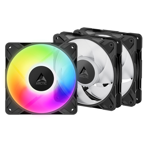 ARCTIC P12 Pro ARGB 피씨디렉트 (3팩, 블랙)_이미지