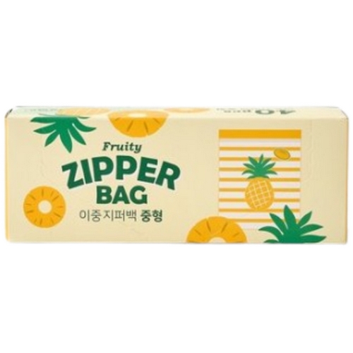 모던하우스 프루티 이중 지퍼백 중 40매 (1개(40매))_이미지