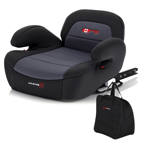 에어보스 록키 휴대용 부스터 카시트 (ISOFIX) (다크그레이)_이미지