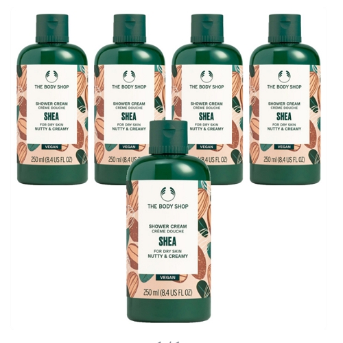 더바디샵 시어 샤워 크림 250ml (5개)_이미지