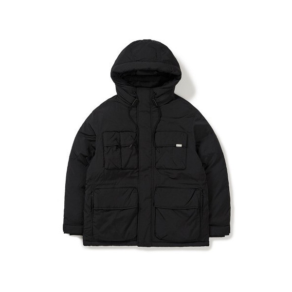 랜드 후드 헤비 다운 자켓 S24WMTDJ30BK