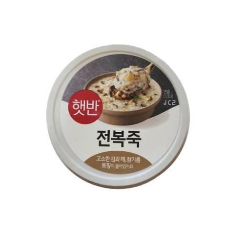 CJ제일제당 햇반 전복죽 267g (4개)_이미지