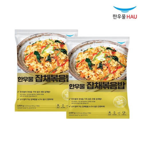 한우물 잡채 볶음밥 300g [14개]