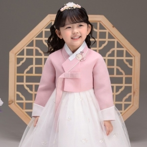  더예한복 QT808-유이설아 여아 아동한복