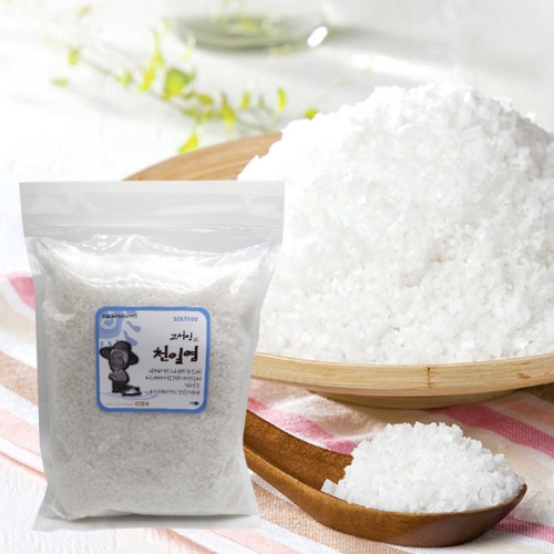 솔트팜 고서임 간수뺀 천일염 500g [10개]